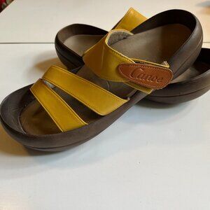 Canoe brand Japanese shoes.